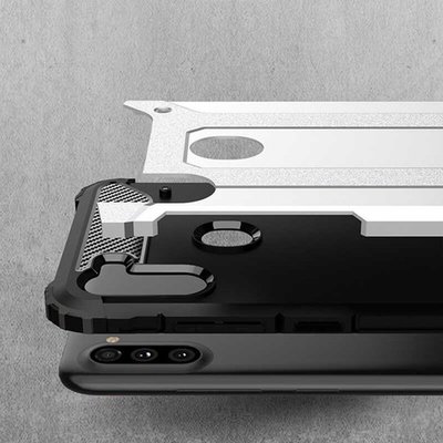 CaseUp Samsung Galaxy M11 Kılıf Tank Siyah