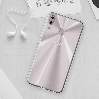 Microsonic Asus Zenfone Max Pro M1 ZB601KL Kılıf Transparent Soft Beyaz