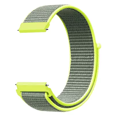 Microsonic Xiaomi Watch 2 Hasırlı Kordon Woven Sport Loop Sarı