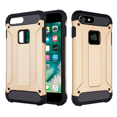 Caseup Apple iPhone 7 Kılıf Tank Gold