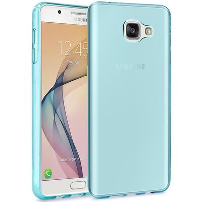 Microsonic Samsung Galaxy J7 Prime Kılıf Transparent Soft Mavi