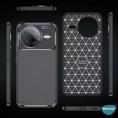 Microsonic Xiaomi Poco F7 Pro Kılıf Legion Series Siyah