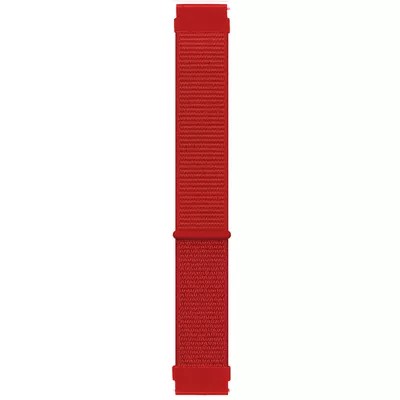 Microsonic Xiaomi Watch 2 Hasırlı Kordon Woven Sport Loop Kırmızı