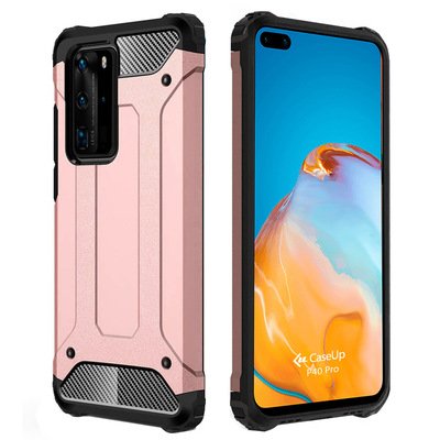 CaseUp Huawei P40 Pro Kılıf Tank Rose Gold