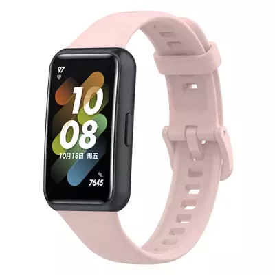 Microsonic Honor Band 7 Kordon Silicone Sport Band Rose Gold