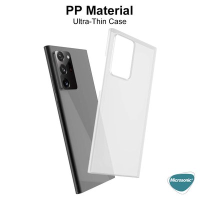 Microsonic Samsung Galaxy Note 10 Kılıf Peipe Matte Silicone Beyaz