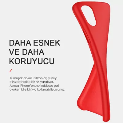 Microsonic Apple iPhone XR Kılıf Liquid Lansman Silikon Menekşe Moru