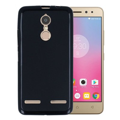 Microsonic Lenovo Vibe K6 Power Kılıf Transparent Soft Siyah