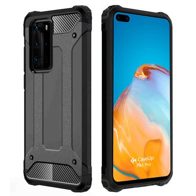 CaseUp Huawei P40 Pro Kılıf Tank Siyah