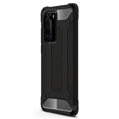 CaseUp Huawei P40 Pro Kılıf Tank Siyah