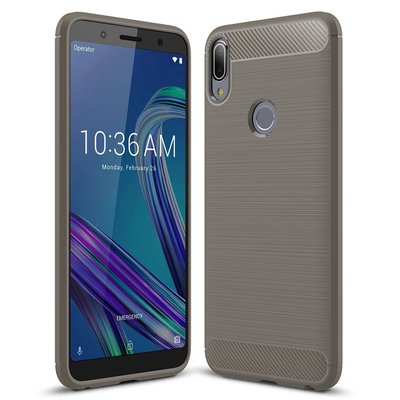 Microsonic Asus Zenfone Max Pro M1 ZB601KL Kılıf Room Silikon Gri