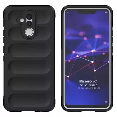 Microsonic Huawei Mate 20 Lite Kılıf Oslo Prime Siyah