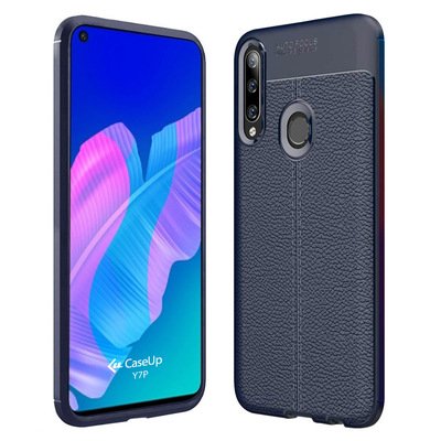 CaseUp Huawei Y7P Kılıf Niss Silikon Lacivert