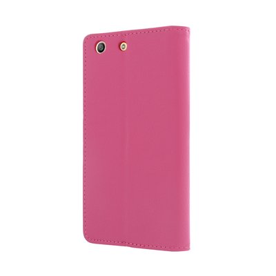 CaseUp Sony Xperia M5 Cüzdanlı Suni Deri Kılıf Pembe