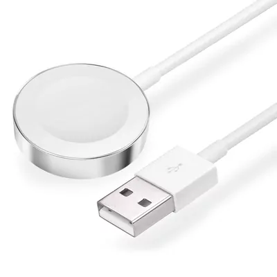 Microsonic Apple Watch Ultra 3 Masaüstü Manyetik Şarj Cihazı Beyaz