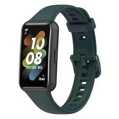 Microsonic Honor Band 7 Kordon Silicone Sport Band Koyu Yeşil