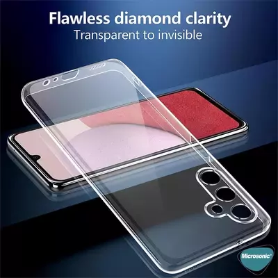 Microsonic Samsung Galaxy A15 Kılıf Transparent Soft Şeffaf