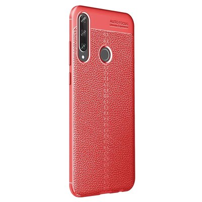 CaseUp Huawei Y6P Kılıf Niss Silikon Kırmızı