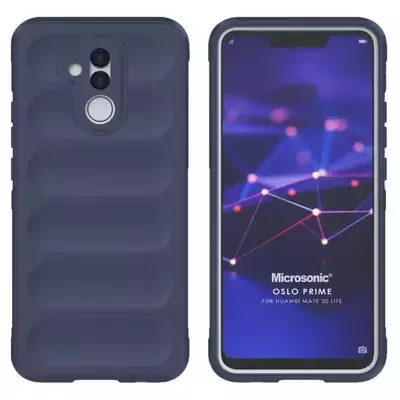 Microsonic Huawei Mate 20 Lite Kılıf Oslo Prime Lacivert