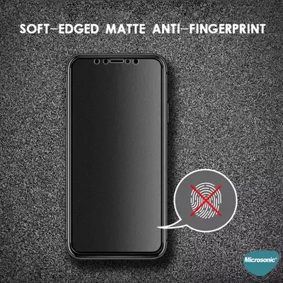 Microsonic Oppo A55 5G Seramik Matte Flexible Ekran Koruyucu Siyah