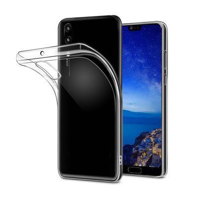 Microsonic Huawei P20 Pro Kılıf Transparent Soft Pembe