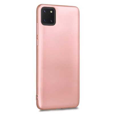 Microsonic Samsung Galaxy Note 10 Lite Kılıf Matte Silicone Rose Gold