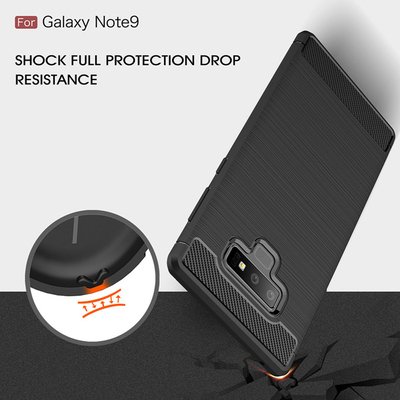 Microsonic Samsung Galaxy Note 9 Kılıf Room Silikon Siyah