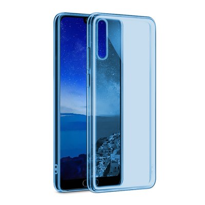 Microsonic Huawei P20 Pro Kılıf Transparent Soft Mavi