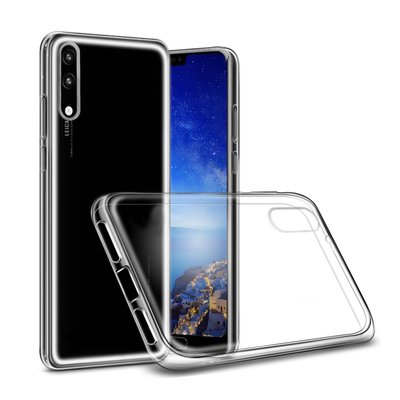 Microsonic Huawei P20 Pro Kılıf Transparent Soft Mavi