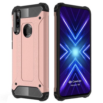 CaseUp Huawei Honor 9X Kılıf Tank Rose Gold