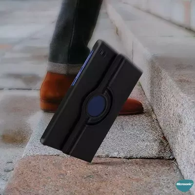 Microsonic Lenovo Tab M10 3.Nesil 10.1`` Kılıf (TB-328F) 360 Rotating Stand Deri Kırmızı