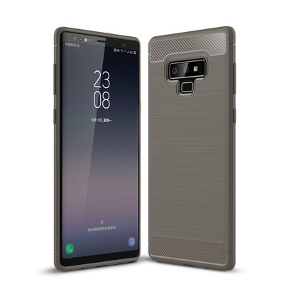 Microsonic Samsung Galaxy Note 9 Kılıf Room Silikon Gri