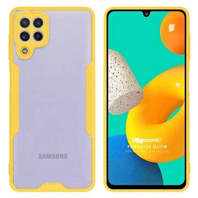 Microsonic Samsung Galaxy M32 4G Kılıf Paradise Glow Sarı