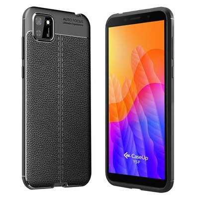 CaseUp Huawei Y5P Kılıf Niss Silikon Siyah