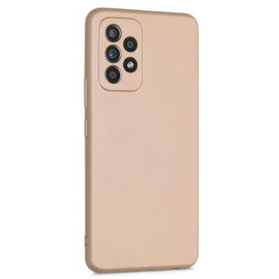 Microsonic Samsung Galaxy A33 5G Kılıf Matte Silicone Gold