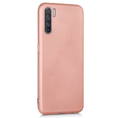 CaseUp Oppo Reno 3 Kılıf Matte Surface Rose Gold