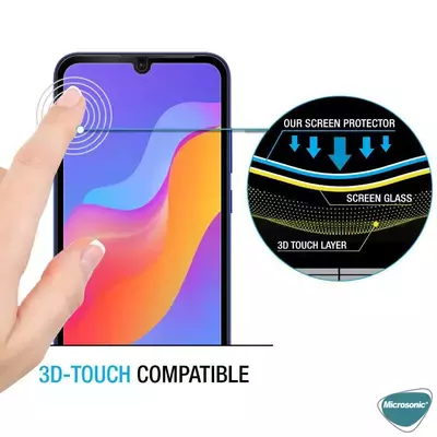 Microsonic Samsung Galaxy M32 4G Tam Kaplayan Temperli Cam Ekran Koruyucu Siyah