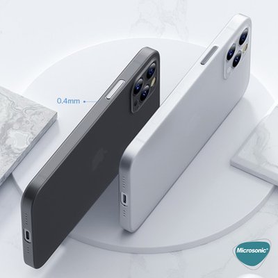 Microsonic Apple iPhone 12 Pro Kılıf Peipe Matte Silicone Yeşil