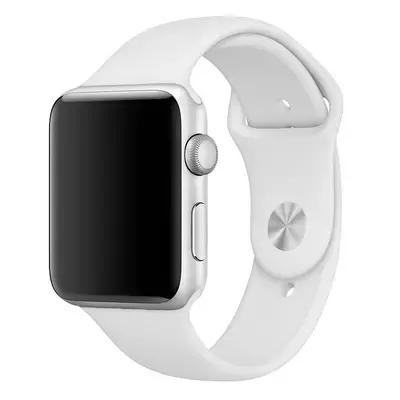 Microsonic Apple Watch 42mm Silikon Kordon Beyaz