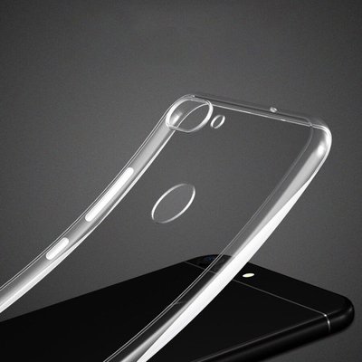 Microsonic Huawei P Smart Kılıf Transparent Soft Beyaz