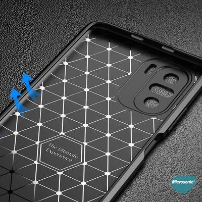 Microsonic Xiaomi Redmi K40 Pro Kılıf Legion Series Siyah