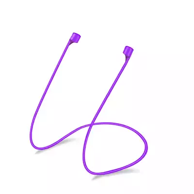 Microsonic Airpods Pro 3 Manyetik Mıknatıslı Kulaklık İpi Mor