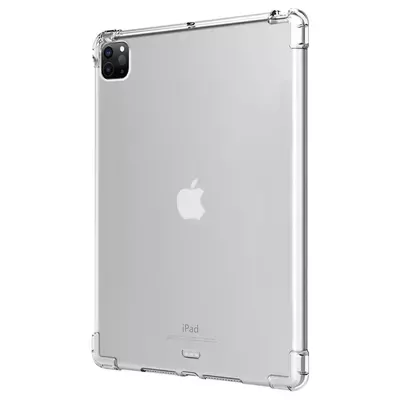 Microsonic Apple iPad Pro 12.9`` 2022 6. Nesil Kılıf (A2436-A2764-A2437-A2766) Shock Absorbing Şeffaf