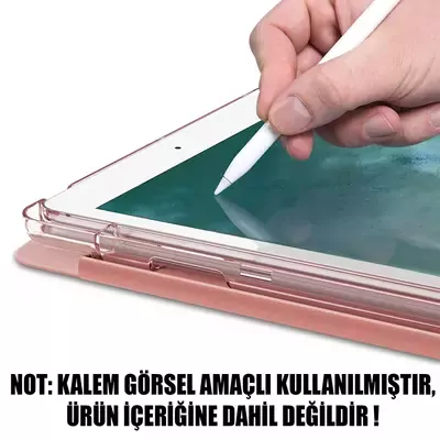 Microsonic Apple iPad Pro 12.9`` 2022 6. Nesil Kılıf (A2436-A2764-A2437-A2766) Origami Pencil Siyah