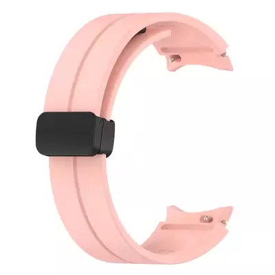 Microsonic Samsung Galaxy Watch 5 Pro 45mm Kordon Ribbon Line Pembe