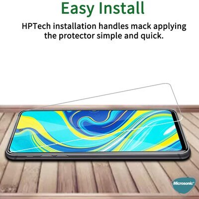 Microsonic Xiaomi Redmi Note 9 Pro Temperli Cam Ekran Koruyucu Film