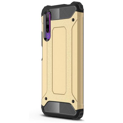 Microsonic Huawei Y9S Kılıf Rugged Armor Gold