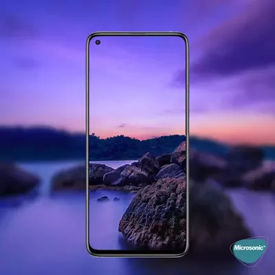 Microsonic Oppo Reno 7 Lite Privacy 5D Gizlilik Filtreli Cam Ekran Koruyucu Siyah