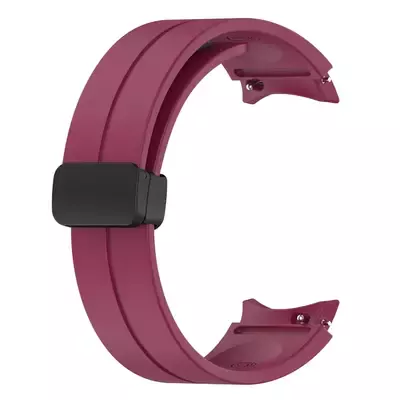 Microsonic Samsung Galaxy Watch 5 Pro 45mm Kordon Ribbon Line Bordo