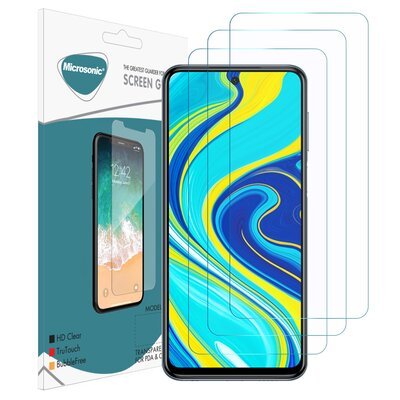 Microsonic Xiaomi Redmi Note 9 Pro Nano Ekran Koruyucu (3'lü Paket)